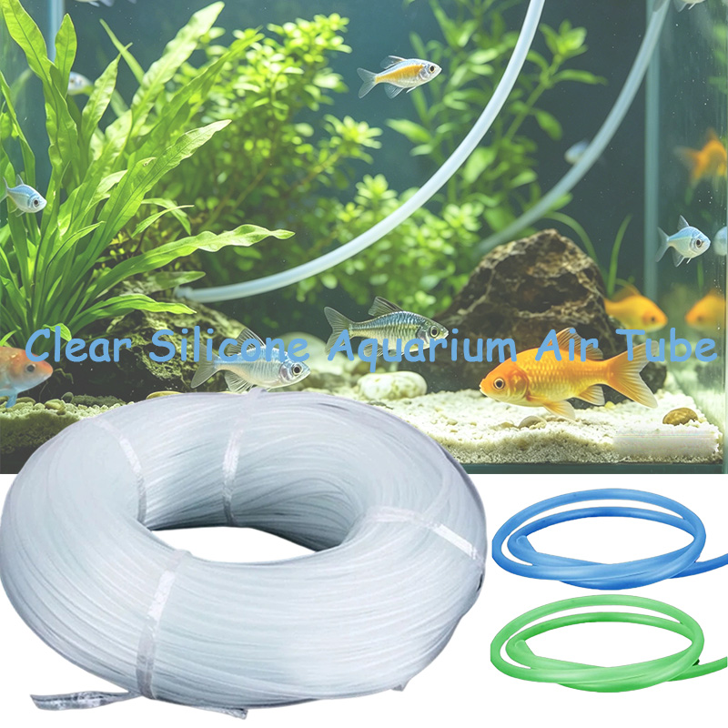 Fish Pond Aerator - Tubo de PVC Transparente para Acuario,