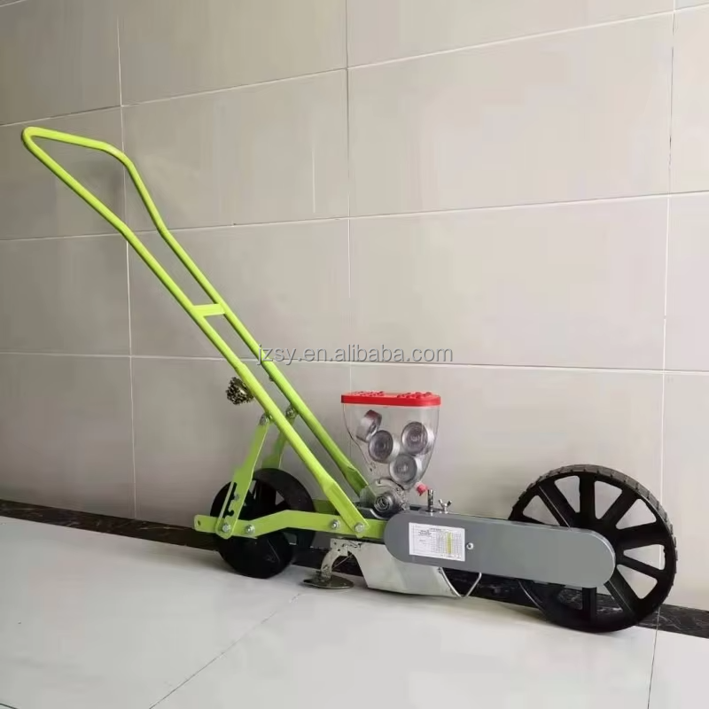 Manual Seeder Hand - Sembradora de verduras multifuncional, pequeña, propulsada