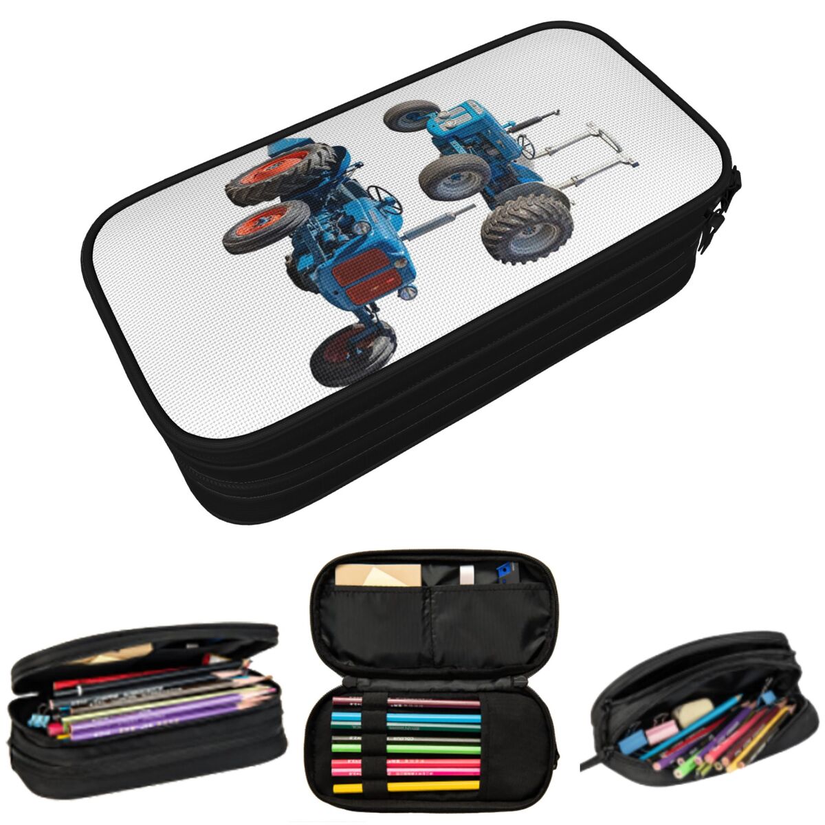 Agriculture Farming School - Estuche para lápices con diseño de