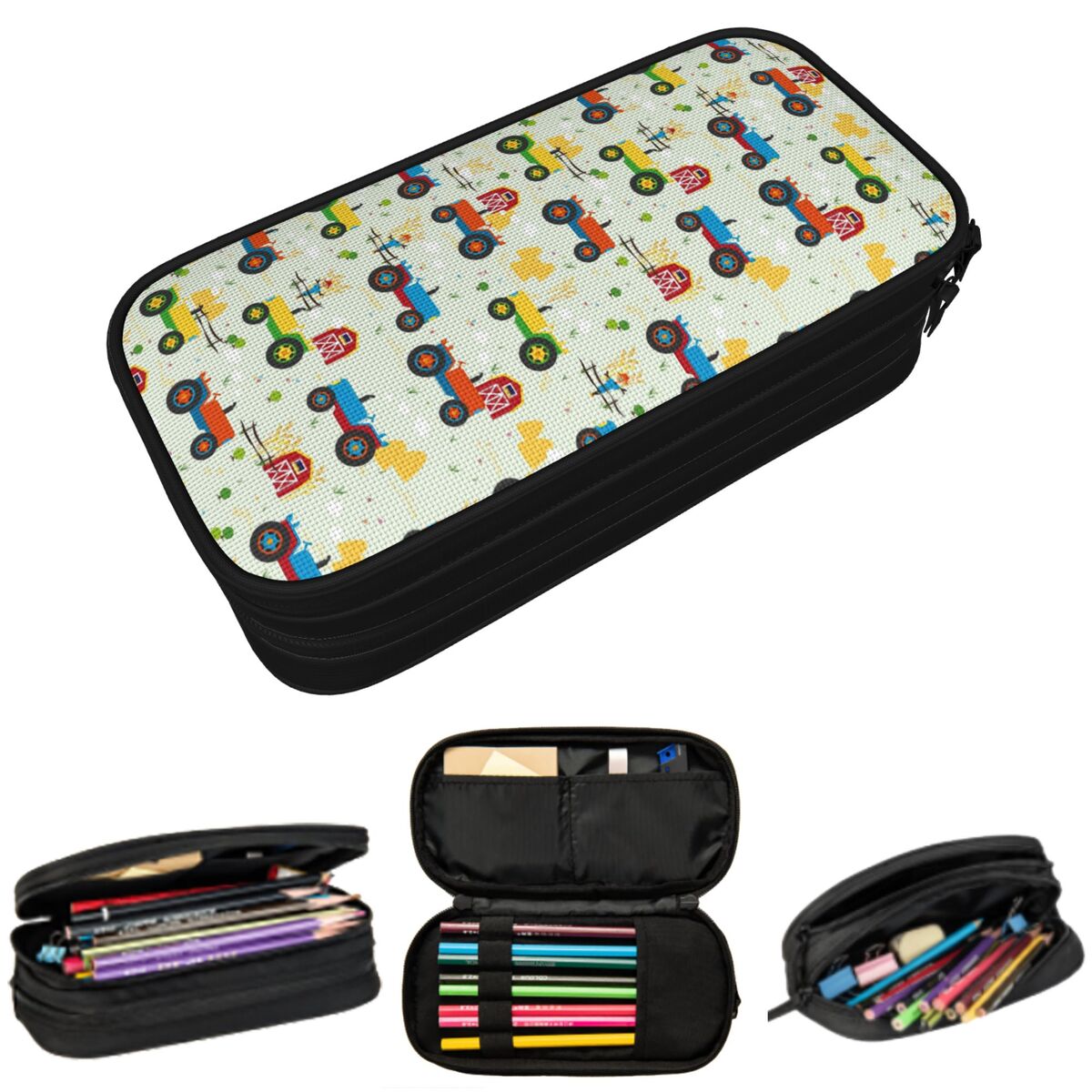 Agriculture Farming School - Estuche para lápices con diseño de