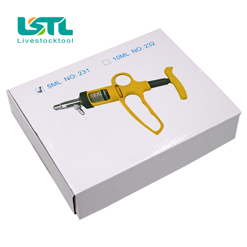 Veterinary Syringe Gun - Pistola Drench veterinaria de 5ML, inyector