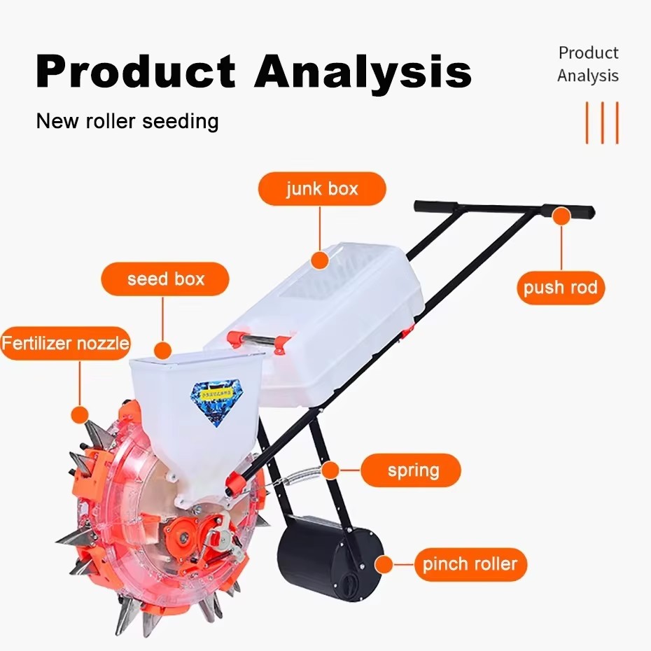 Sembradora Manual de Empuje pa - Manual Seeder Hand reseña y precio