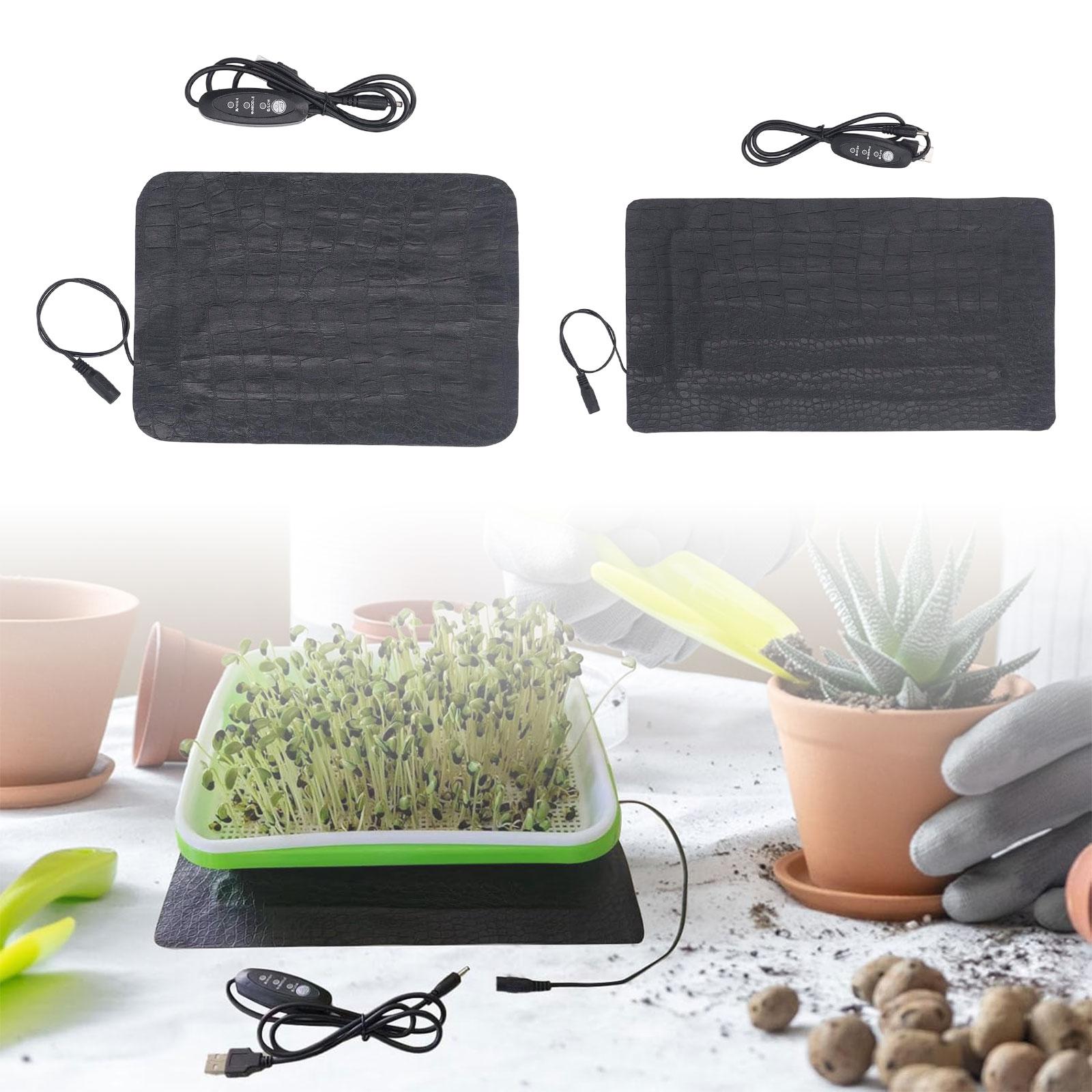 Estera calefactora para planta - Seedling Heat Mat reseña y precio