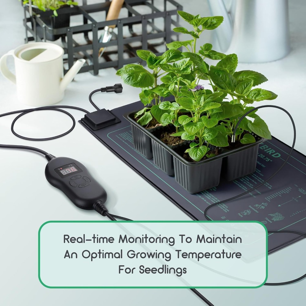 Paquete de 4 Alfombrillas Térm - Seedling Heat Mat reseña y precio