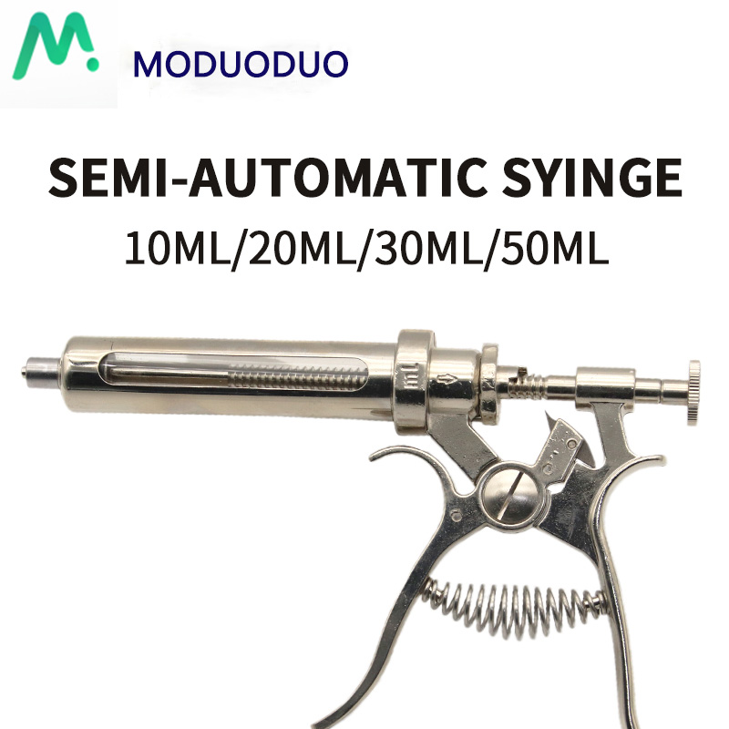Inyector de vacuna veterinaria - Veterinary Syringe Gun reseña y precio