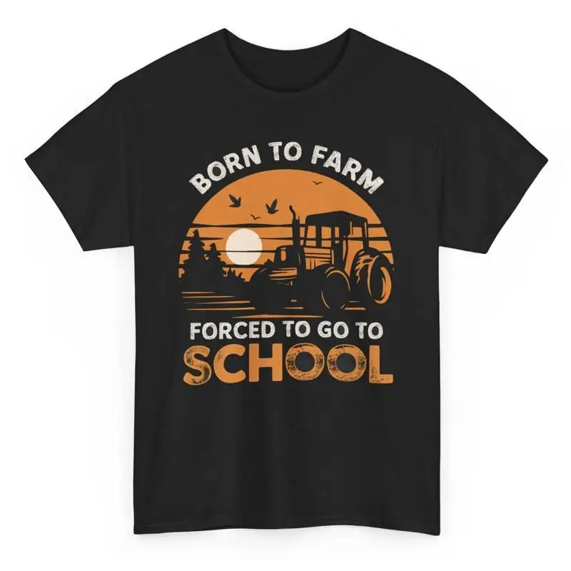 Camiseta divertida con estampa - Agriculture Farming School reseña y precio