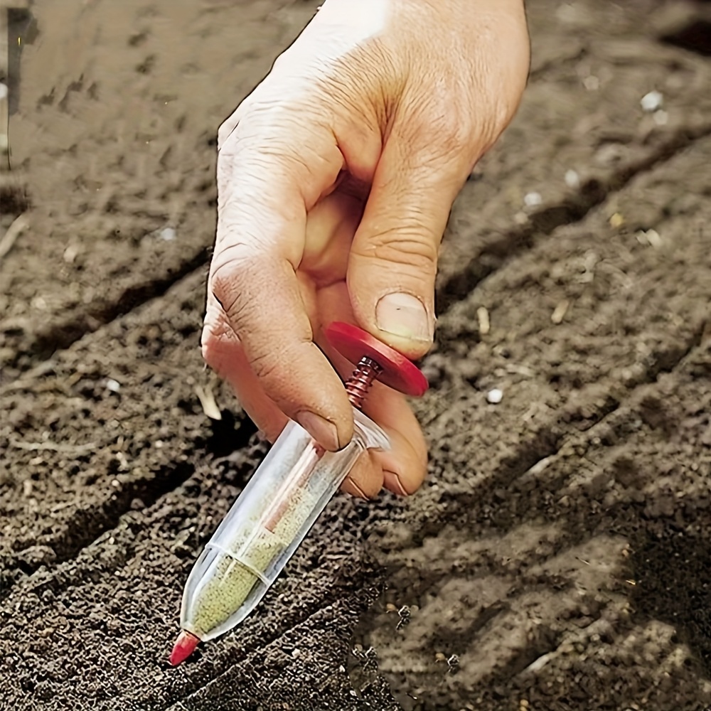 Dispensador de semillas portát - Manual Seeder Hand reseña y precio