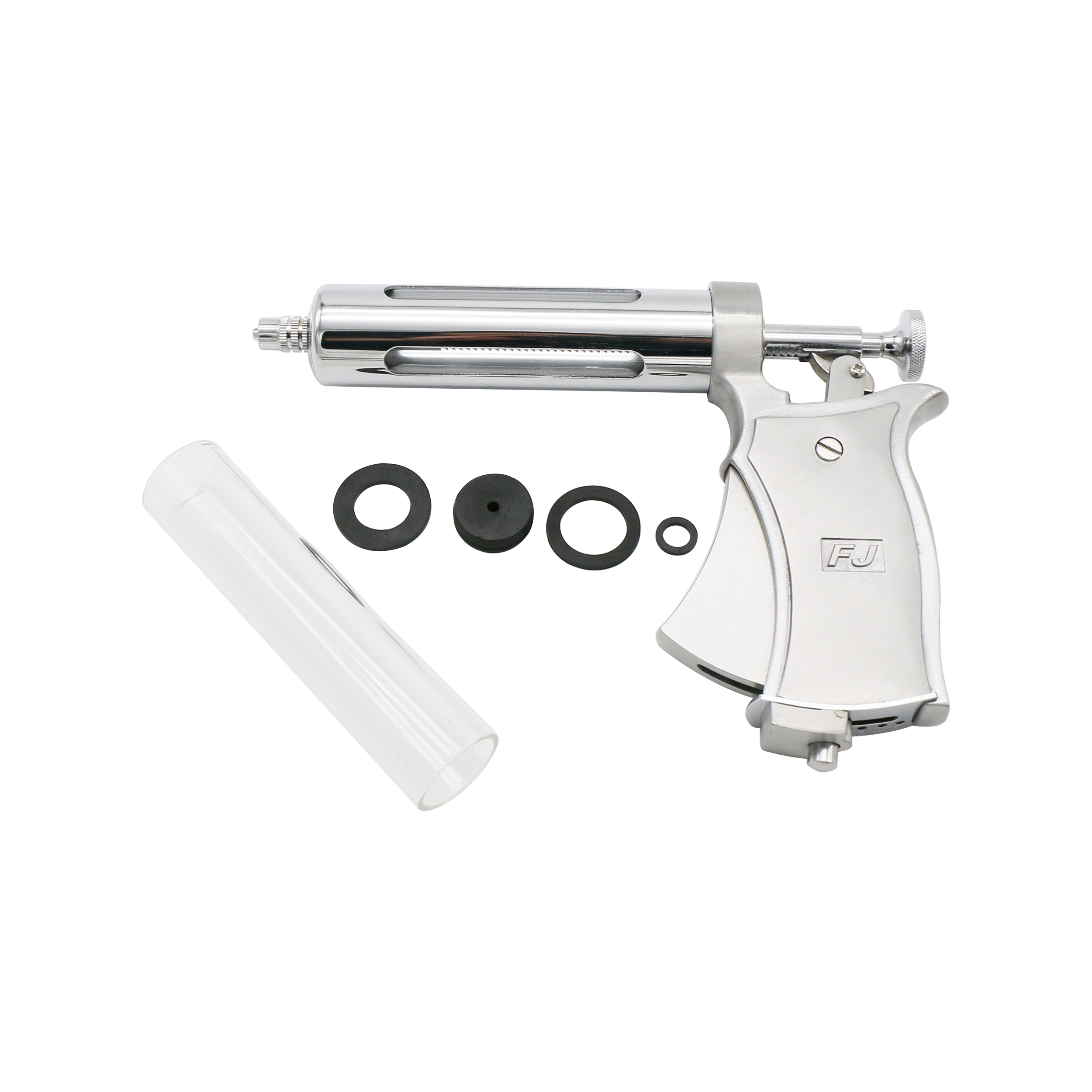 Pistola de jeringa ajustable,  - Veterinary Syringe Gun reseña y precio