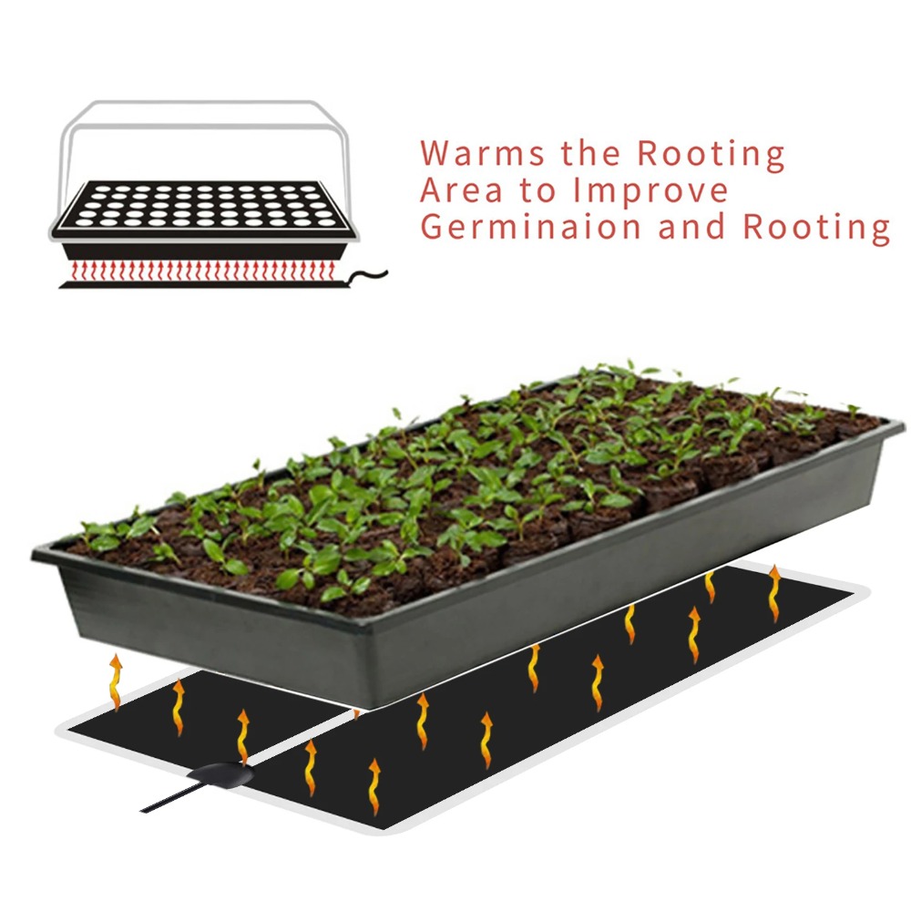 Estera térmica de plántulas de - Seedling Heat Mat reseña y precio
