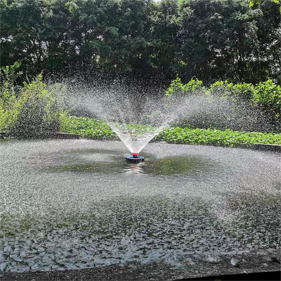 Bomba de oxígeno flotante para - Fish Pond Aerator reseña y precio