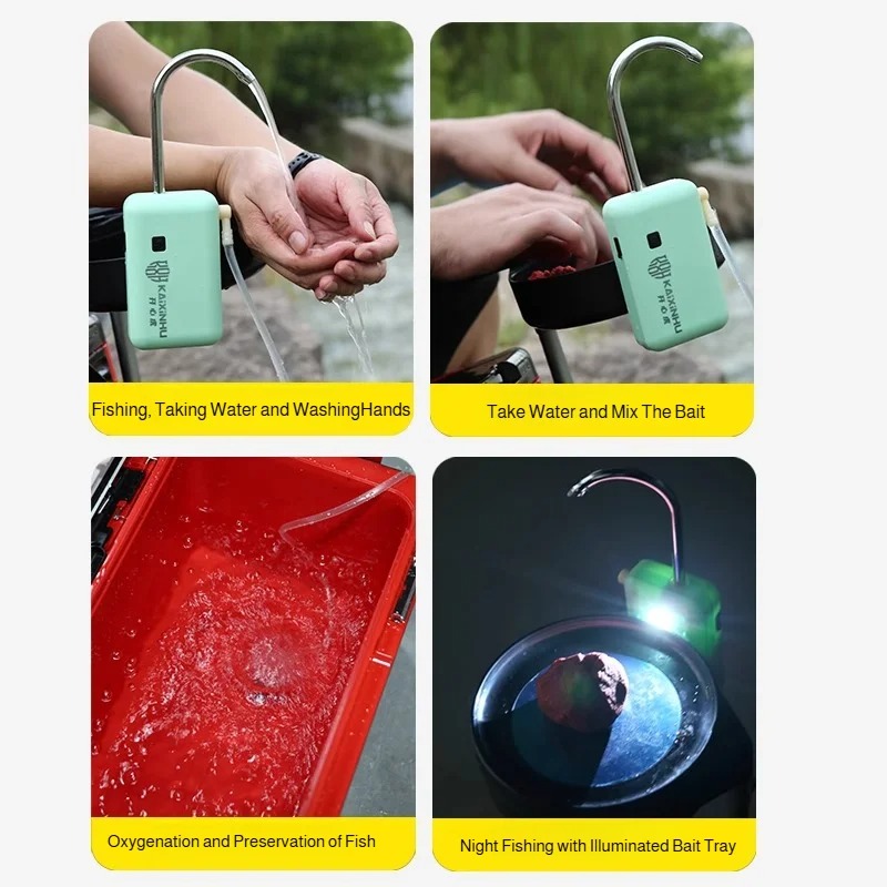 Bomba de Oxígeno Eléctrica Rec - Fish Pond Aerator reseña y precio
