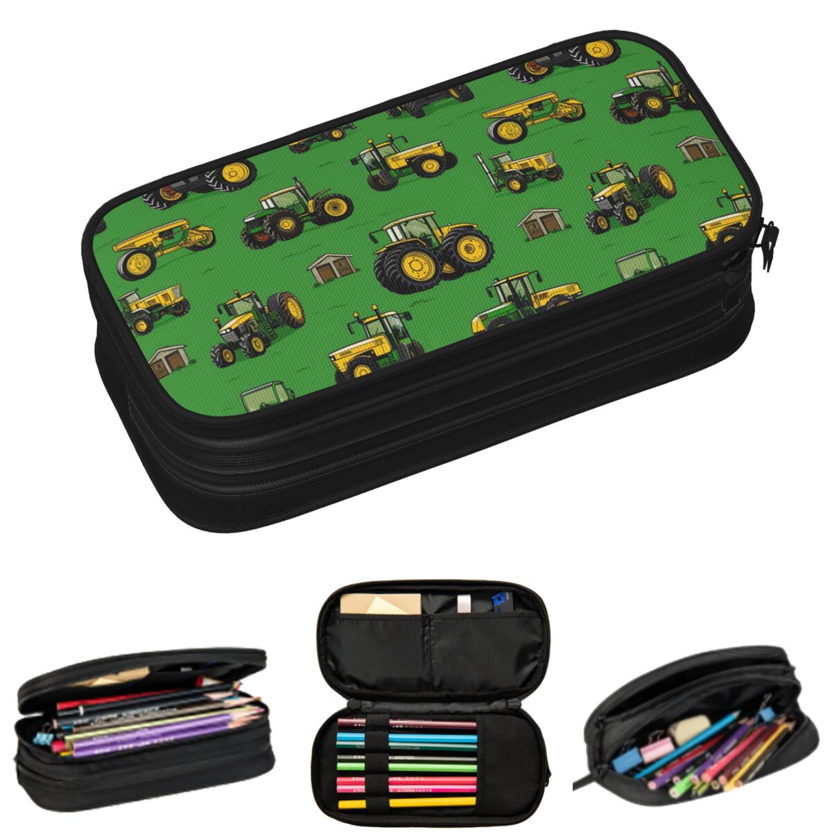 Estuches para lápices con dise - Agriculture Farming School reseña y precio