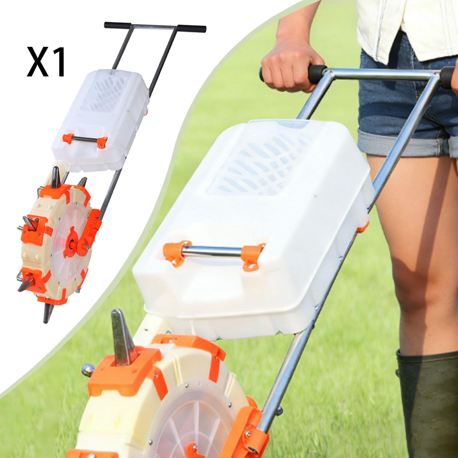 Sembradora Manual con Fertiliz - Manual Seeder Hand reseña y precio