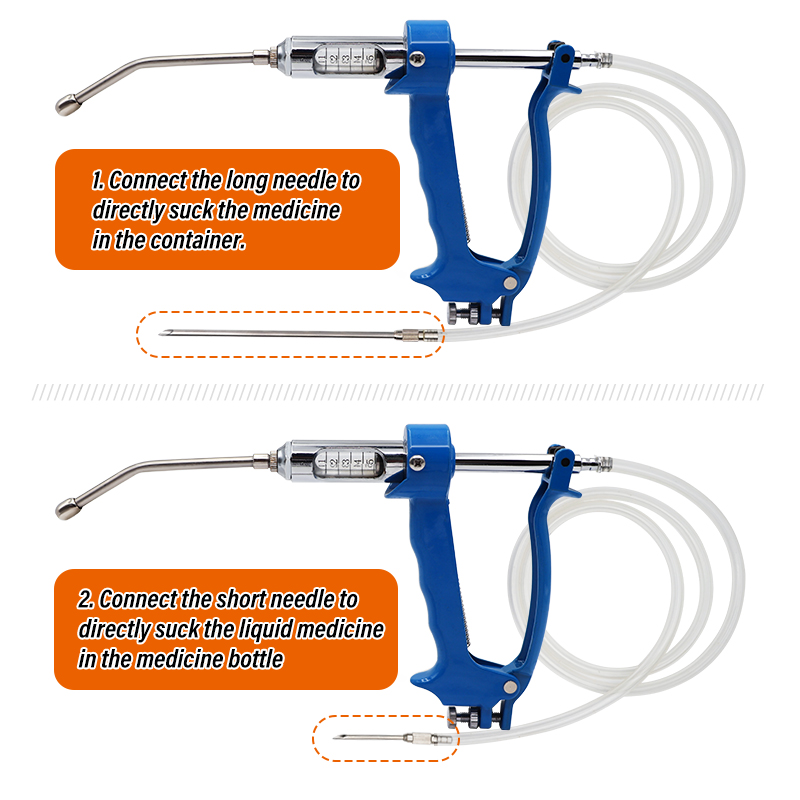 Jeringa Veterinaria Continua p - Veterinary Syringe Gun reseña y precio