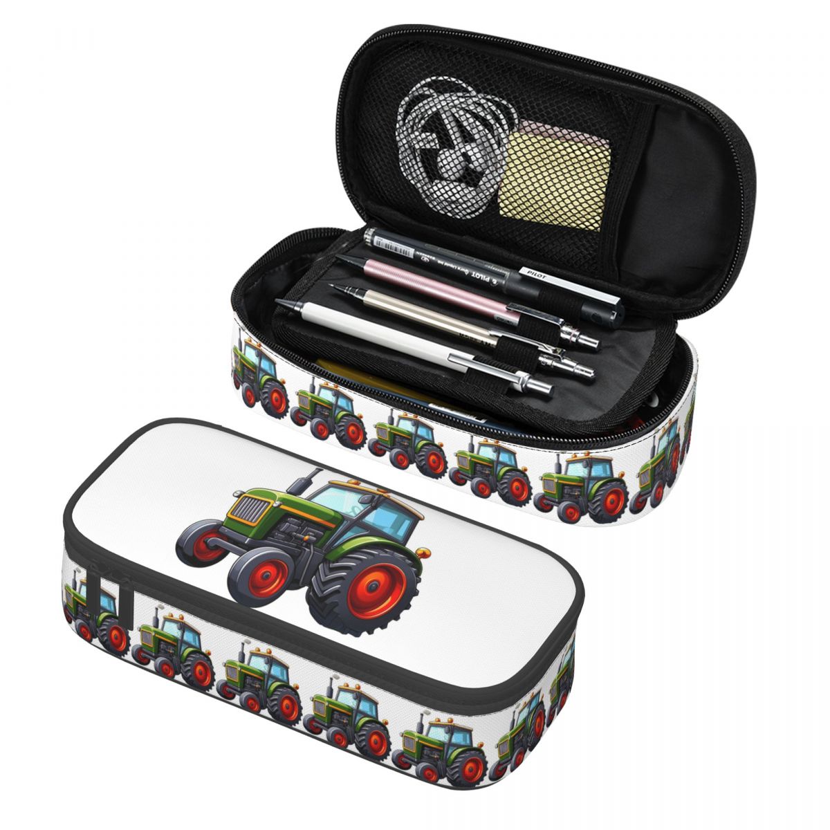 Estuche para lápices con dibuj - Agriculture Farming Cartoon reseña y precio