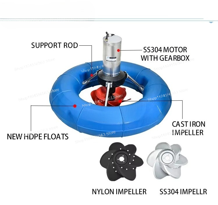 Aireador de estanque para pece - Fish Pond Aerator reseña y precio