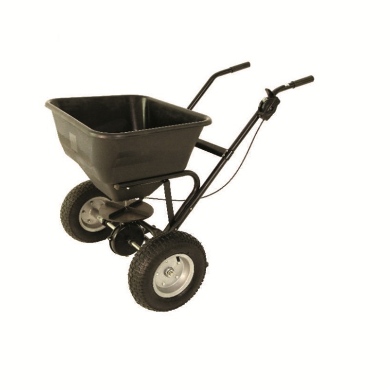 Esparcidor manual de fertiliza - Manual Seeder Hand reseña y precio