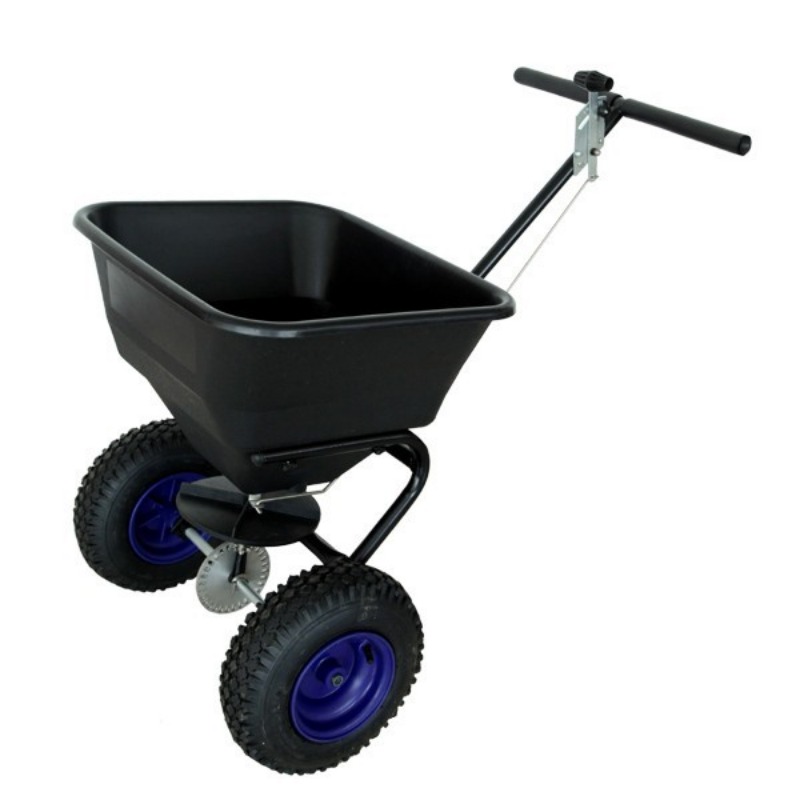 Esparcidor manual de fertiliza - Manual Seeder Hand reseña y precio