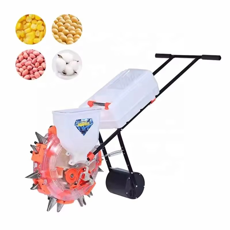 Sembradora de granos ajustable - Manual Seeder Hand reseña y precio