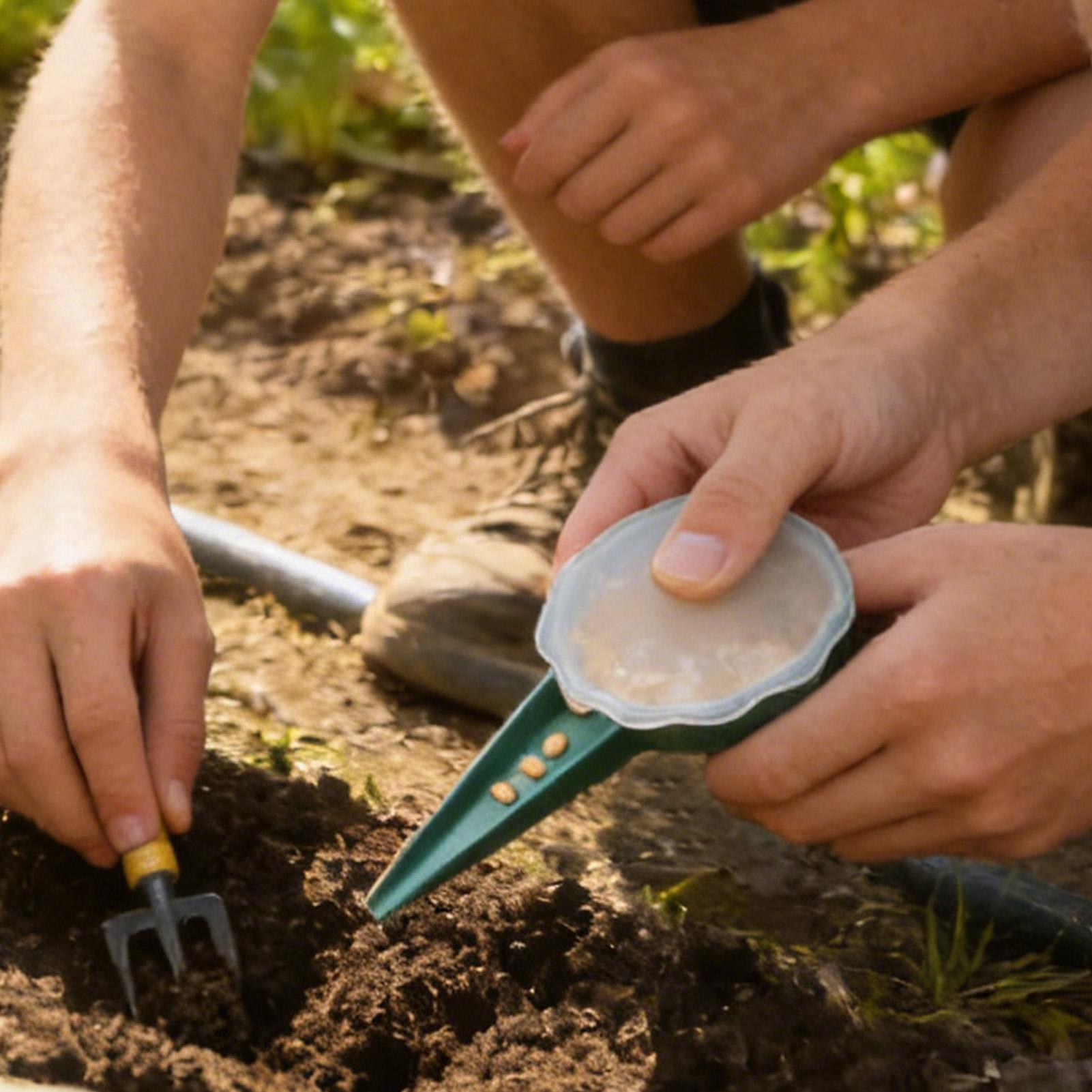 Sembradora manual de 5 velocid - Manual Seeder Hand reseña y precio