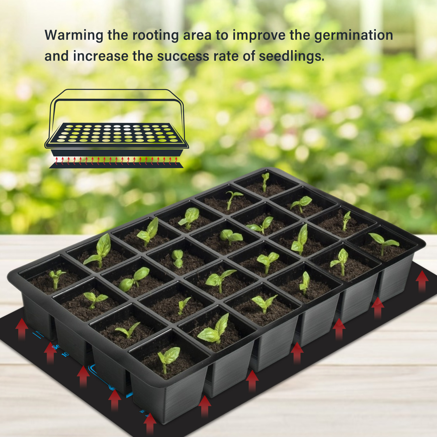 Estera de calor para plántulas - Seedling Heat Mat reseña y precio